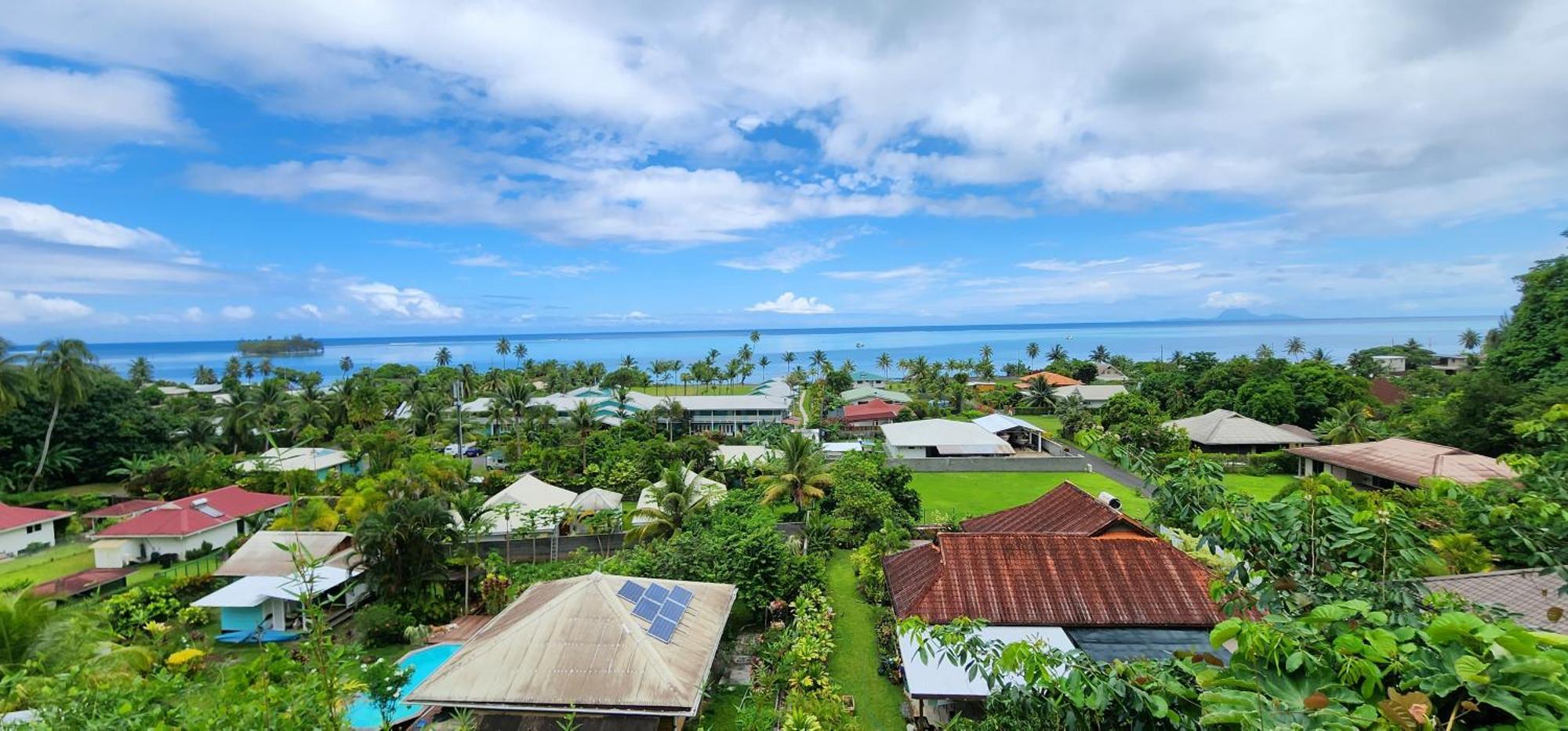 Bungalow Tipanier - Vue Parfaite Tevaitoa Luaran gambar