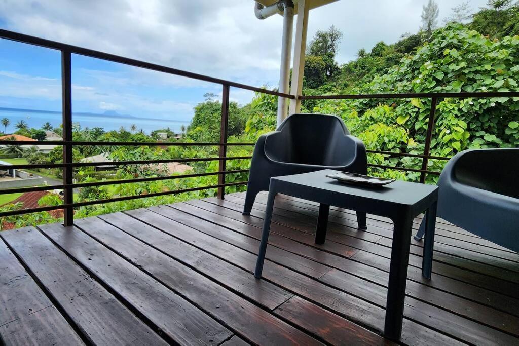 Bungalow Tipanier - Vue Parfaite Tevaitoa Luaran gambar