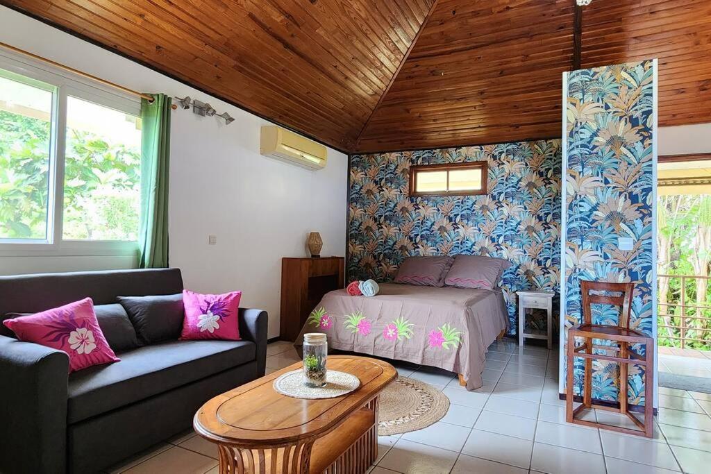 Bungalow Tipanier - Vue Parfaite Tevaitoa Luaran gambar