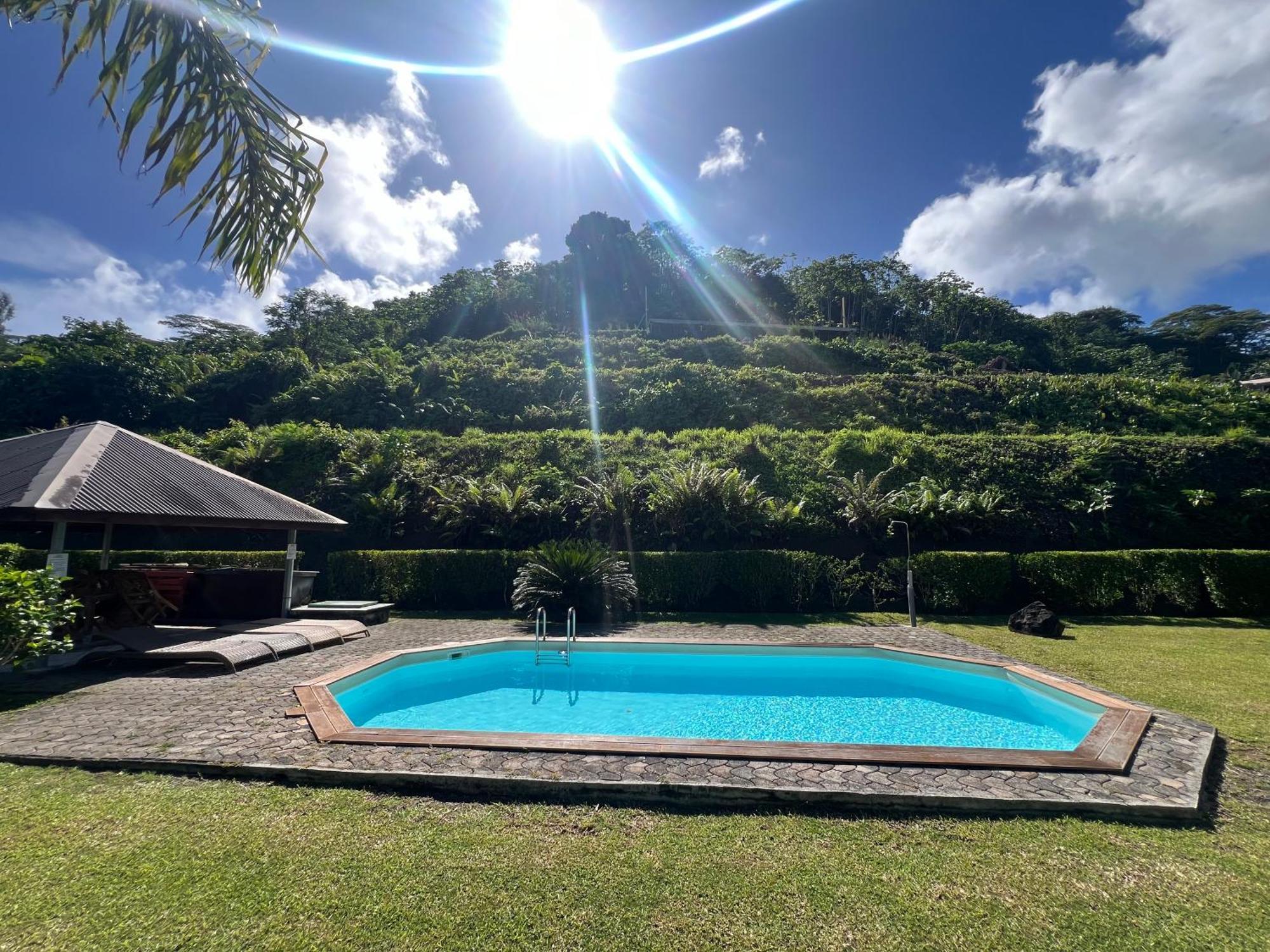 Bungalow Tipanier - Vue Parfaite Tevaitoa Luaran gambar